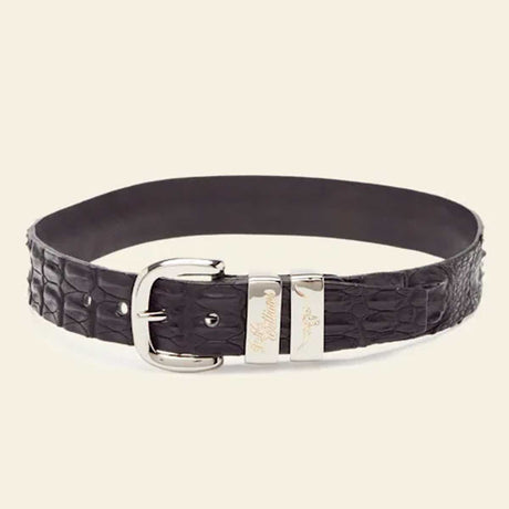 RM WILLIAMS Saltwater Crocodile Belt - Men's 1.5" - Black