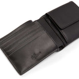RM WILLIAMS Bi-Fold Wallet with Pocket - Black