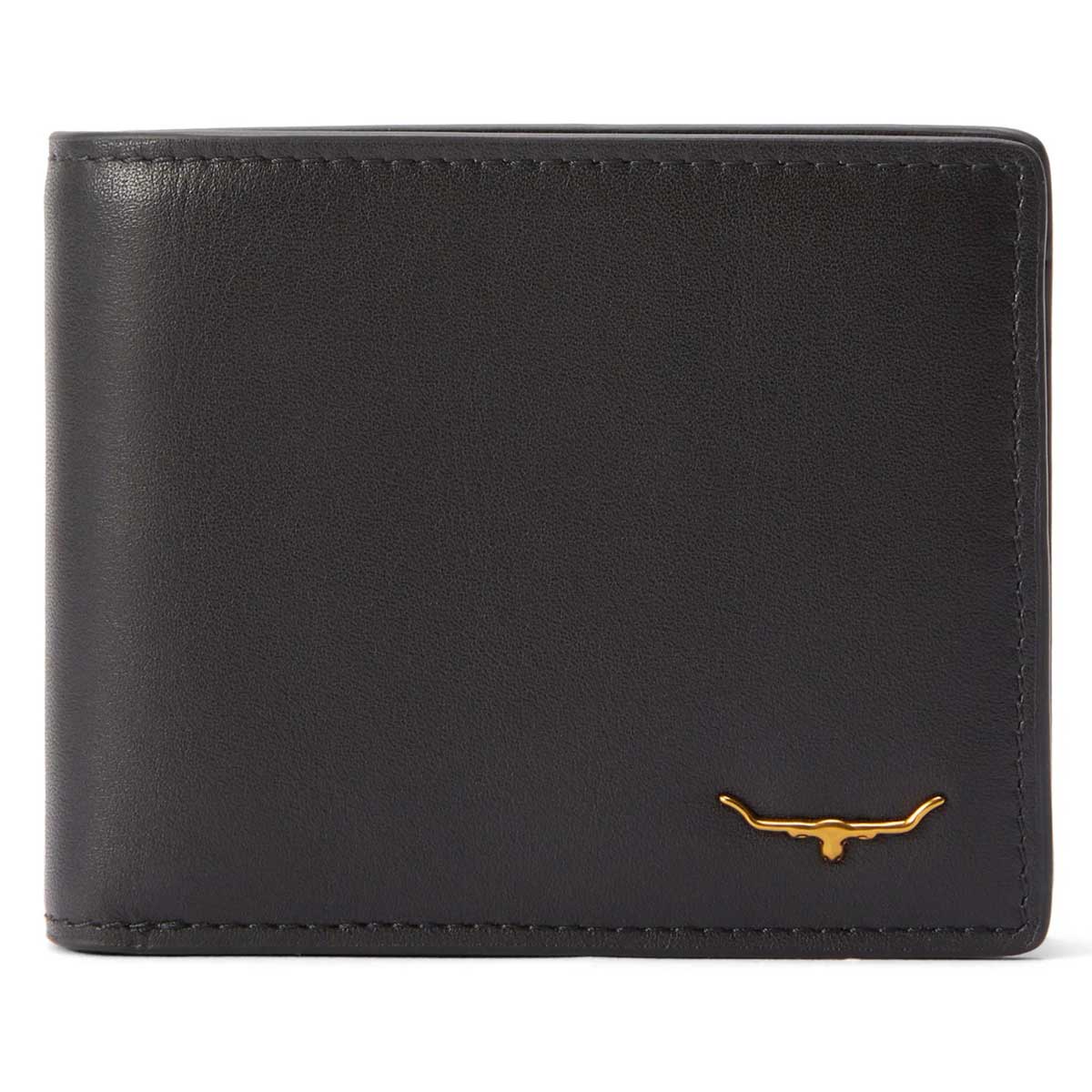 RM WILLIAMS Bi-Fold Wallet with Pocket - Black