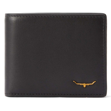 RM WILLIAMS Bi-Fold Wallet with Pocket - Black