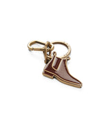RM Williams Boot Enamel Keyring in Chestnut - view 4