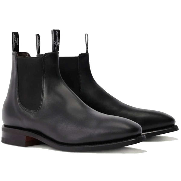 RM WILLIAMS Comfort Craftsman Boots Men's Black – A Farley