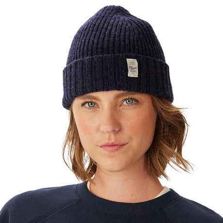 RM WILLIAMS Bowen Wool Beanie - Navy