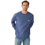 RM WILLIAMS Branded Crew Sweatshirt - Men's - Blue