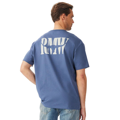 RM WILLIAMS Branded T-Shirt - Men's - Blue