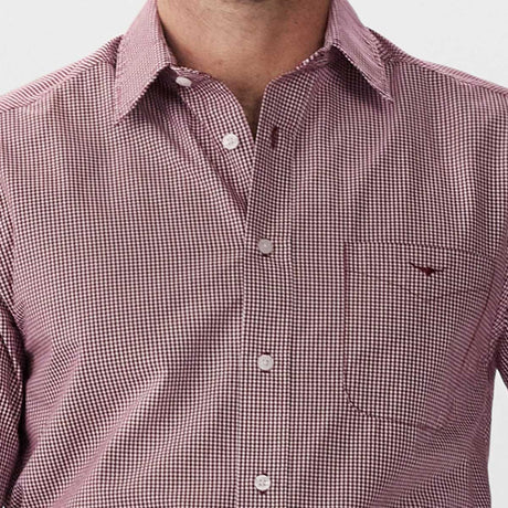 RM WILLIAMS Classic Regular Fit Shirt - Men's - Red Wheat