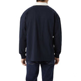 RM WILLIAMS Classic Rugby Shirt - Mens - Navy