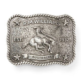 RM WILLIAMS Cloudbuster Trophy Buckle - Antique Silver