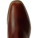 R.M.Williams Comfort Craftsman boots in Mid Brown Saddle - worn view