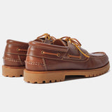 RM WILLIAMS Dockyard Moccasin Boat Shoes - Men's - Brown