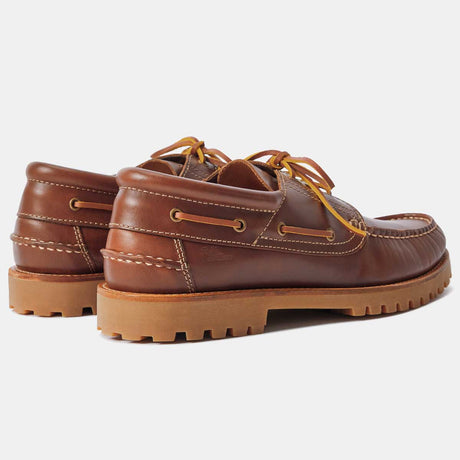 RM WILLIAMS Dockyard Moccasin Boat Shoes - Men's - Brown