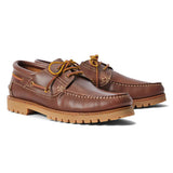 RM WILLIAMS Dockyard Moccasin Boat Shoes - Men's - Brown
