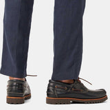 RM WILLIAMS Dockyard Moccasin Boat Shoes - Men's - Navy