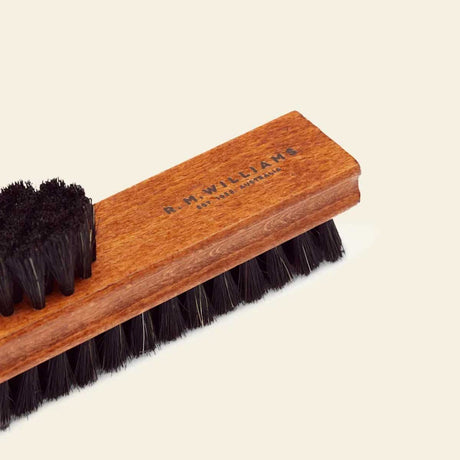 RM WILLIAMS Double Sided Brush - Black Horse Hair