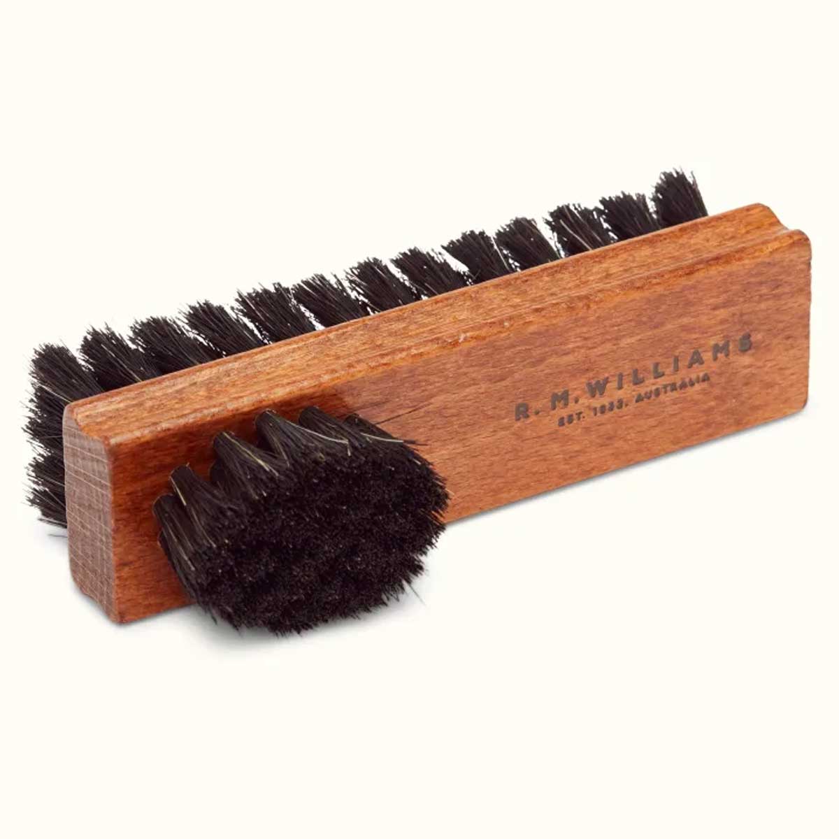 RM WILLIAMS Double Sided Brush - Black Horse Hair