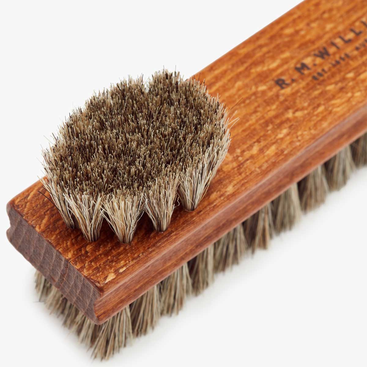 RM WILLIAMS Double Sided Brush - Natural Horse Hair