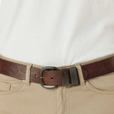 RM WILLIAMS Drover 1.5" Belt - Mens - Light Chocolate