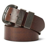 RM WILLIAMS Drover 1.5" Belt - Mens - Light Chocolate