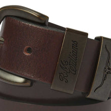 Load image into Gallery viewer, RM WILLIAMS Drover Double Butt Leather Belt 1.5&quot; - Mens - Chestnut
