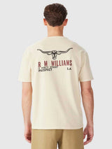 RM WILLIAMS Flinders T-Shirt - Men's Crew Neck - Sand