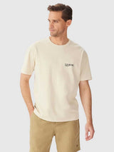 RM WILLIAMS Flinders T-Shirt - Men's Crew Neck - Sand