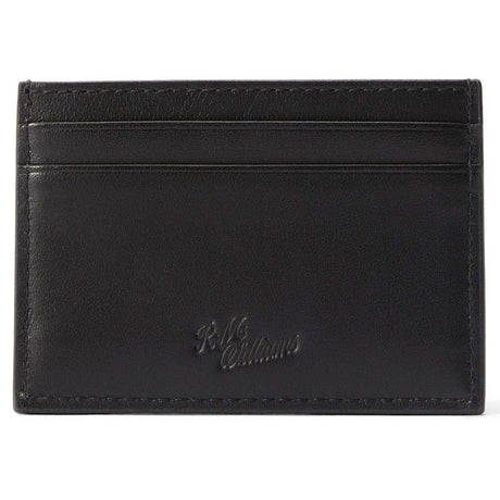 RM WILLIAMS Four Slot Leather Cardholder - Black