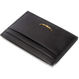 RM WILLIAMS Four Slot Leather Cardholder - Black
