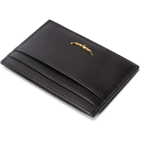RM WILLIAMS Four Slot Leather Cardholder - Black