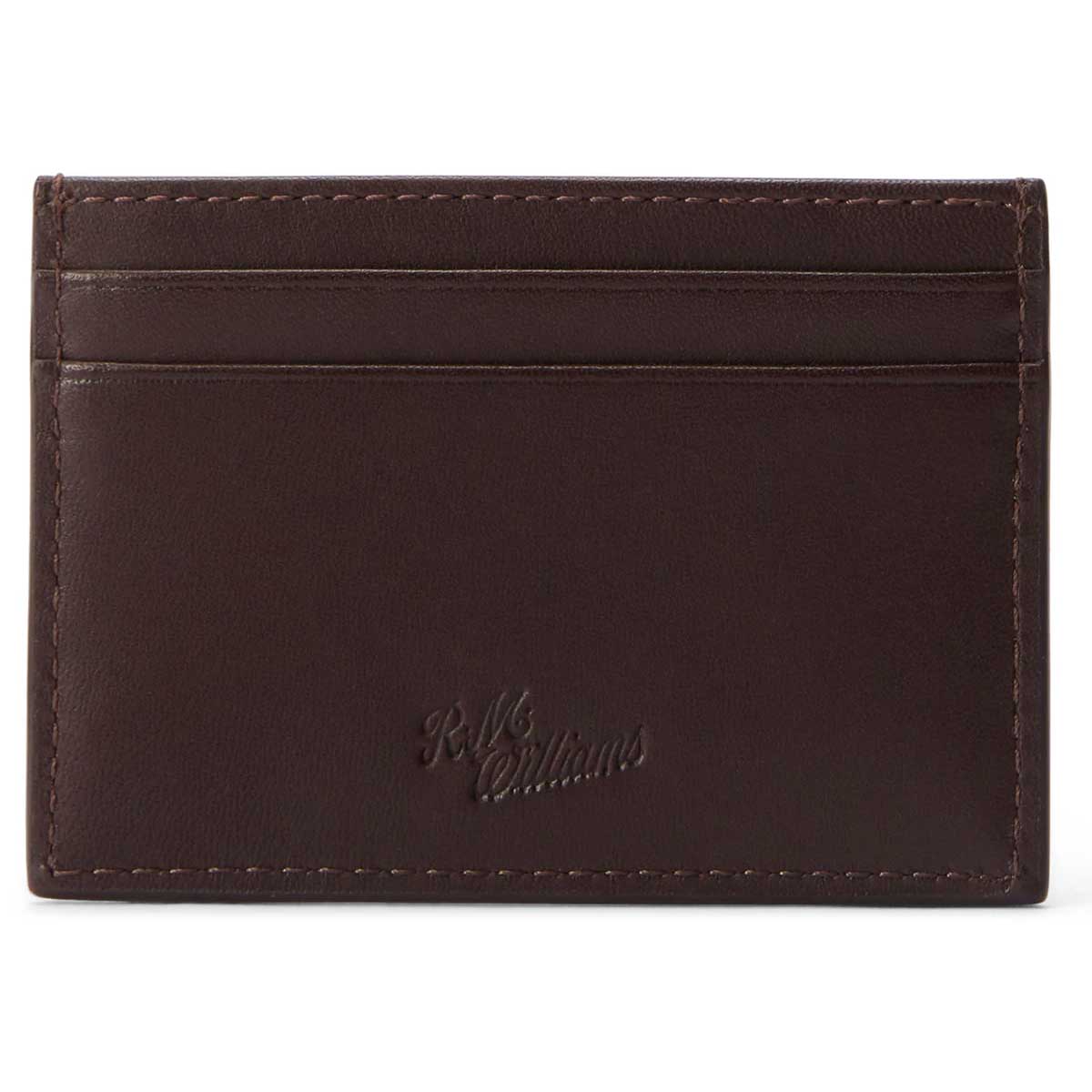 RM WILLIAMS Four Slot Leather Cardholder - Chestnut