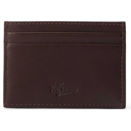 RM WILLIAMS Four Slot Leather Cardholder - Chestnut - back view