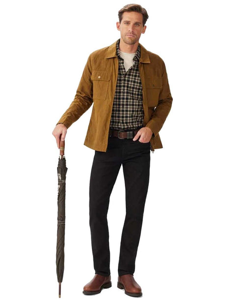 RM WILLIAMS Golf Umbrella - Chestnut