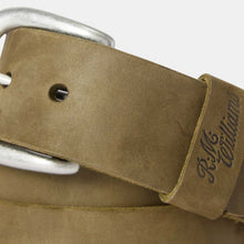 Load image into Gallery viewer, RM WILLIAMS Goodwood Double Butt Leather 1.5&quot; Belt - Mens - Lichen
