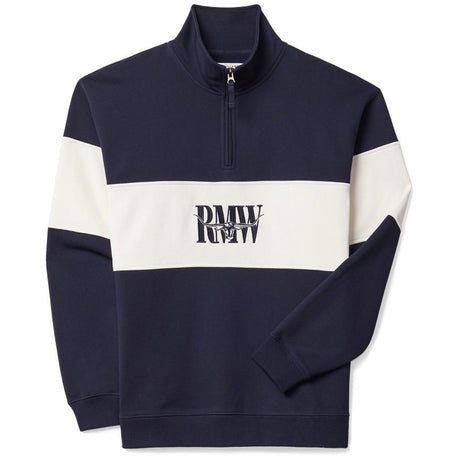 RM WILLIAMS Heritage Quarter-Zip Sweatshirt - Men's - Navy