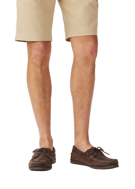 RM WILLIAMS Islet Moccasin Boat Shoes - Men's - Bark