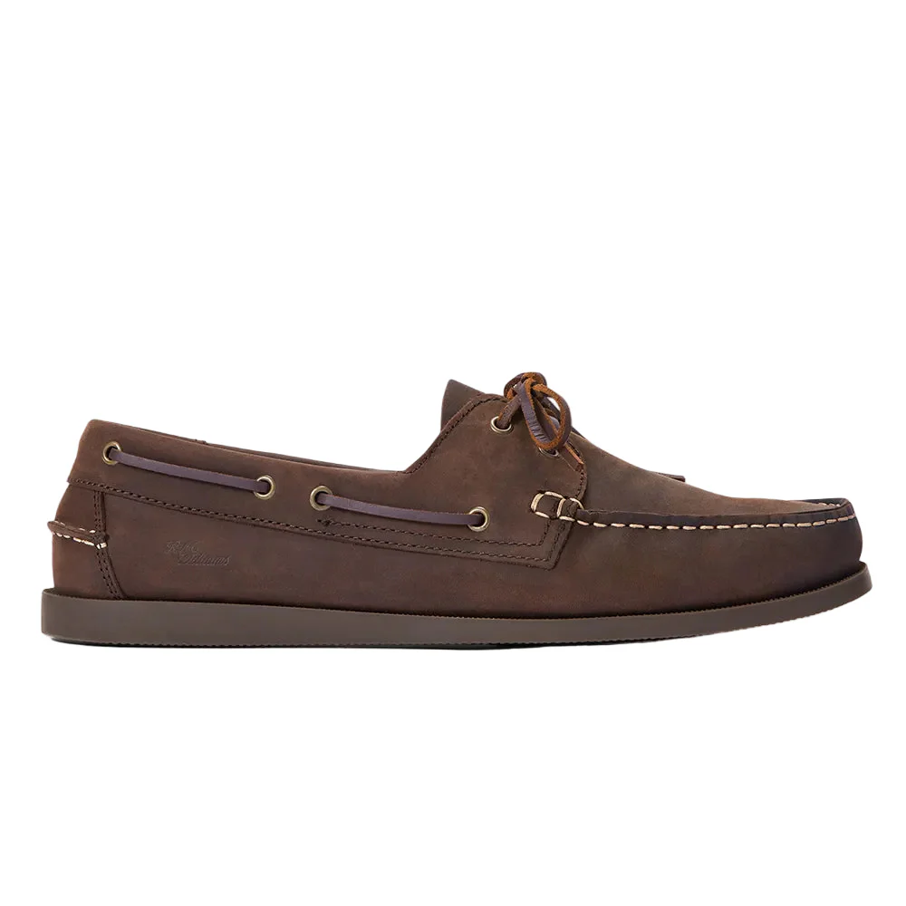 RM WILLIAMS Islet Moccasin Boat Shoes - Men's - Bark