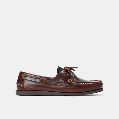 RM WILLIAMS Islet Moccasin Boat Shoes - Men's - Mid Brown