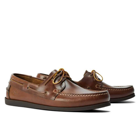 RM WILLIAMS Islet Moccasin Boat Shoes - Men's - Tan