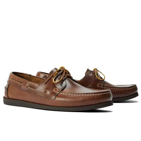 RM WILLIAMS Islet Moccasin Boat Shoes - Men's - Tan