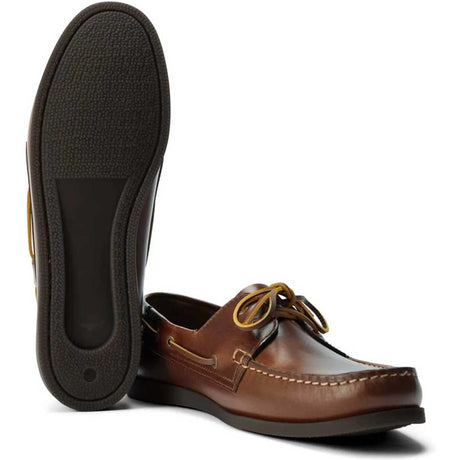 RM WILLIAMS Islet Moccasin Boat Shoes - Men's - Tan