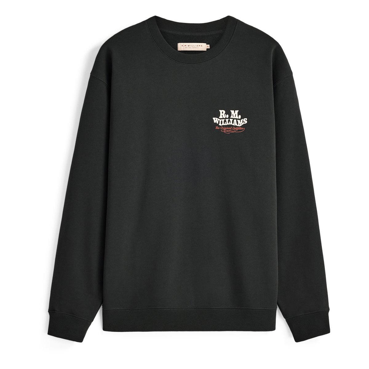 RM Williams Kandos crew - Vintage Black