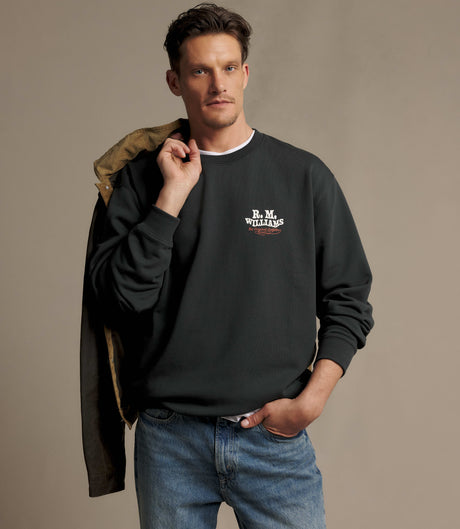 RM Williams Kandos crew - Vintage Black, product view 3