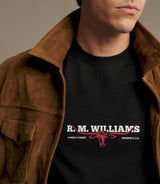 RM Williams Holt t-shirt - Black, product view 4