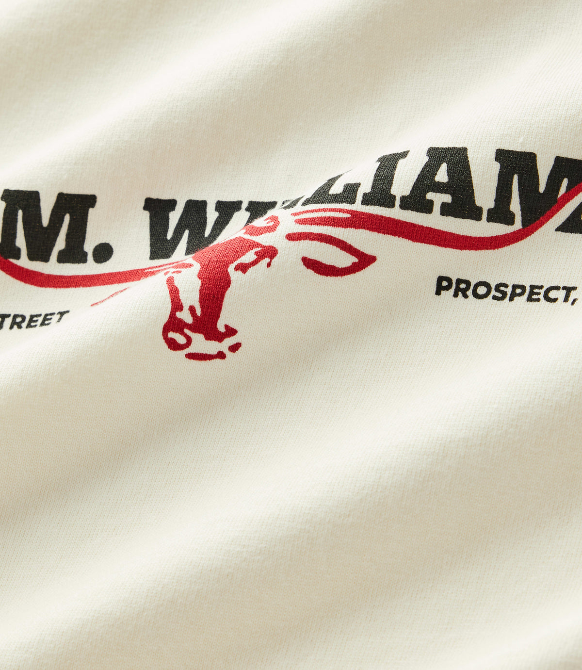 RM Williams Holt t-shirt - Vintage White, product view 6