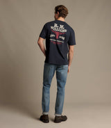 RM Williams Kandos t-shirt - Navy, product view 5