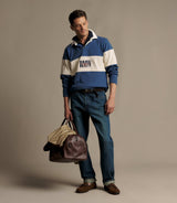RM Williams Heritage panel rugby - Mid Blue, product view 2