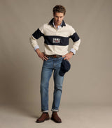 RM Williams Heritage panel rugby - Ecru, product view 2