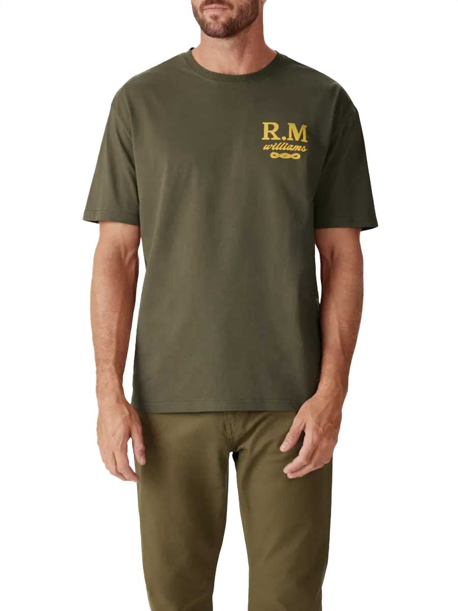 RM WILLIAMS Mark of Quality T-shirt - Men's - Olive