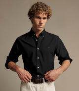 RM Williams Clapton Oxford Shirt in Black - view 3