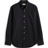 RM Williams Clapton Oxford Shirt in Black on white background