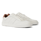 RM Williams Men's Sandbar Leather Trainers - White, front product view